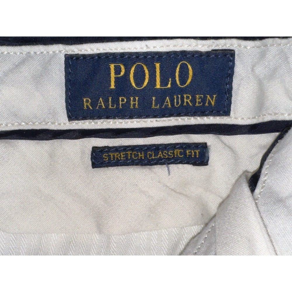 Polo Ralph Lauren Mens Classic Fit Corduroy Pants Navy Blue Size 36x30 - Picture 6 of 11